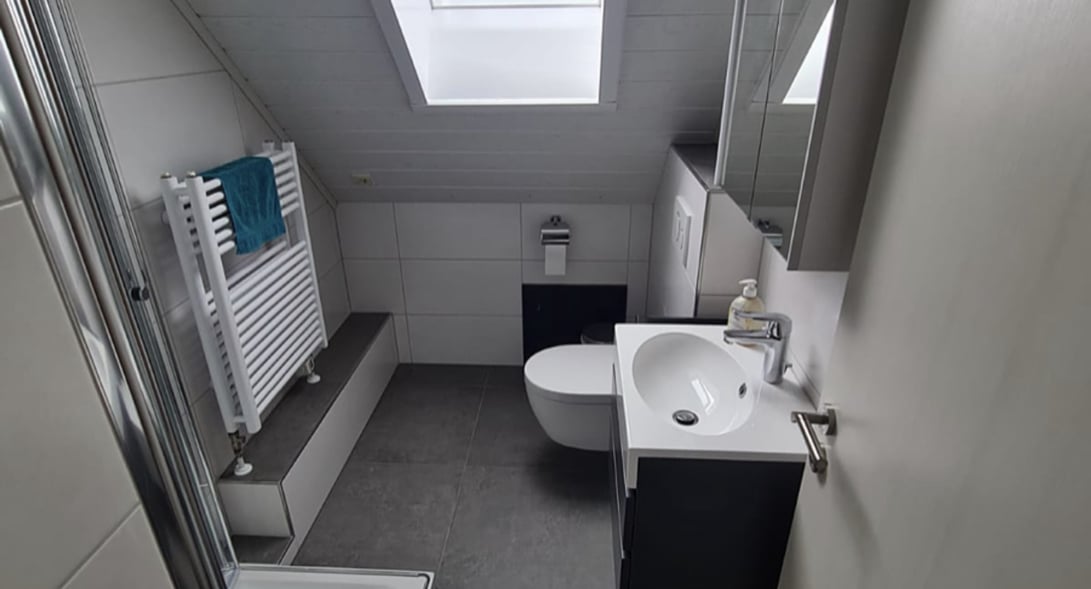 Badezimmer 2 nach der Renovierung