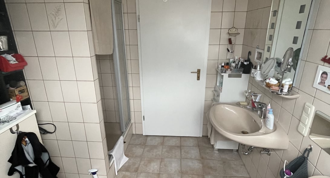Badezimmer 4 vor der Renovierung